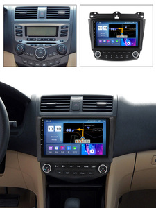 8+128GB Voice Control Android 11 8core 2.5D IPS DSP Car Video for Accord 7 2003-2007 WIFI GPS BT <strong>Navigation</strong> Radio Car-play - Product Image 2