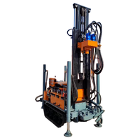 Foreuse pneumatique sur chenilles Feiyang QY-160 2025 en promotion avec moteur et propulseur, machine de forage de roche jusqu'à 180 m