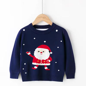 Pull de Noël pour fillettes, vêtements d'hiver à manches longues, tenue chaude pour enfants, pulls pour tout-petits - Product Image 4