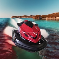 Vente directe d'usine Hison Jet ski motorisé sur mesure Bateau Jet ski Bateau à moteur Bateau rapide