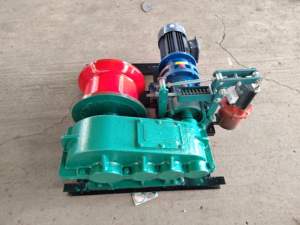 Treuil à très faible vitesse JM1T, palan électrique de 1 tonne pour les projets de construction et minières - Product Image 2