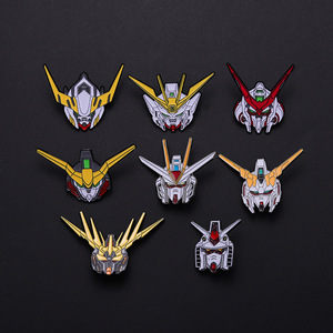 メーカー卸売ガンダムモデルシリーズアニメ周辺ロボットキャラクターメタルピンハードソフトエナメルピン - Product Image 3