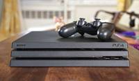 Konsol Game TV Multibahasa PS 4 Pro Versi Video Profesional Bekas Langsung dari Pabrik PS-4 PS 7000 Model 1T/500GB