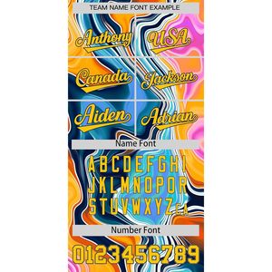 Maillot de baseball personnalisé avec graffitis, unisexe, adulte, sublimé, respirant, nom personnalisé, numéro, nom de l'équipe, 00, chemise boutonnée - Product Image 2