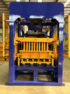 Yaoda sản xuất Qt6-15 không đốt gạch Máy làm PLC kiểm soát hệ thống thủy lực rắn khối bê tông Máy làm - Product Image 6