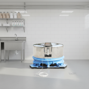 Machine d'extraction d'eau industrielle électrique en acier inoxydable pour blanchisserie Sunflower - Product Image 5