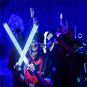 RICHSHINING LED Champagne Strobe <span class=keywords><strong>Baton</strong></span> OEM en alliage d'aluminium LED Spark Light Flash Dance Wand pour Luxury Bar Party Nightclub - Product Image 2