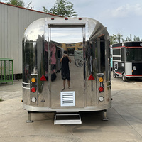 Camion de restauration rapide personnalisé 2026, chariot mobile BBQ et café, camion de tacos, cuisine entièrement équipée, remorque alimentaire extérieure