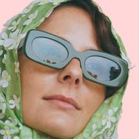 Lunettes de soleil tendance pour femmes, monture PC rétro couleur bonbon, verres AC, protection UV400, pour extérieur, avec coffret cadeau