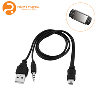 Extensión de cable macho Mini USB de longitud personalizada de alta calidad de fábrica impermeable PS4 PS3 PC M24 M23 M20 cable de cobre Color personalizado