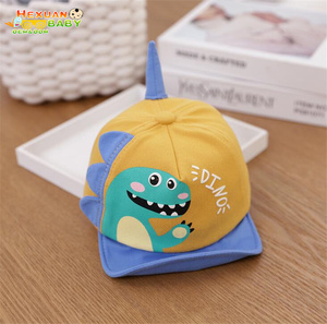 Spring Autumn Kids Baseball <strong>Hat</strong> Boys Girls Cartoon 3D <strong>Dinosaur</strong> Sun <strong>Hats</strong> - Product Image 6