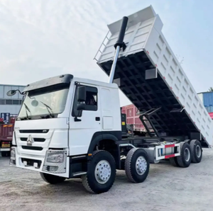 รถดัมพ์มือสอง HOWO สภาพดี รุ่นใหม่ 6x4 8x4 ขนาด 40 คิว 12/10 ล้อ รถบรรทุกแบบพลิกได้ ขาย - Product Image 5