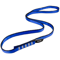 Fournisseur chinois en gros de sangles d'escalade en polyester bleu de 16 mm pour l'escalade sur roche, les excursions en plein air, les outils d'escalade