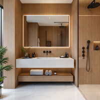 Fabricant de panneaux muraux en aluminium nid d'abeille avec placage en bois massif, design moderne et écologique SPC, pour la personnalisation de toute la maison