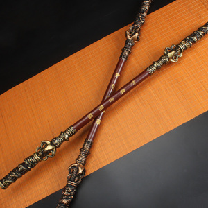 Mito nero di 80cm/31.5 ": Wukong Jin Gu Bang PU forma oggetti di scena Cosplay di due dimensioni disponibili - Product Image 2