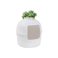 Lit pour chat multifonctionnel en plastique avec housse amovible pour petits animaux - Accessoires de fleurs et plantes artificielles en gros