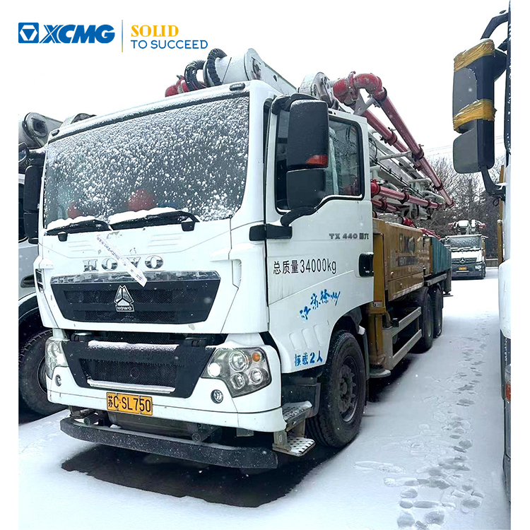 XCMG 공식 콘크리트 붐 펌프 47 m HB47V 트럭 장착 콘크리트 배치 붐 펌프 판매