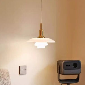 Lustre Louis en aluminium <span class=keywords><strong>PH3</strong></span>/2 danois, design moderne et minimaliste, abat-jour en verre doux blanc chaud, luminaire suspendu LED pour la maison - Product Image 2