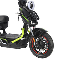 Vélo électrique pas cher avec batterie au plomb-acide 500W 60V 30A, vélo de ville électrique avec siège, vélo électrique