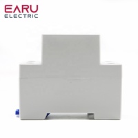 Compteur d'énergie numérique LCD monophasé kWh Tension Courant Consommation électrique Compteur Wattmètre électrique 220V DDS663