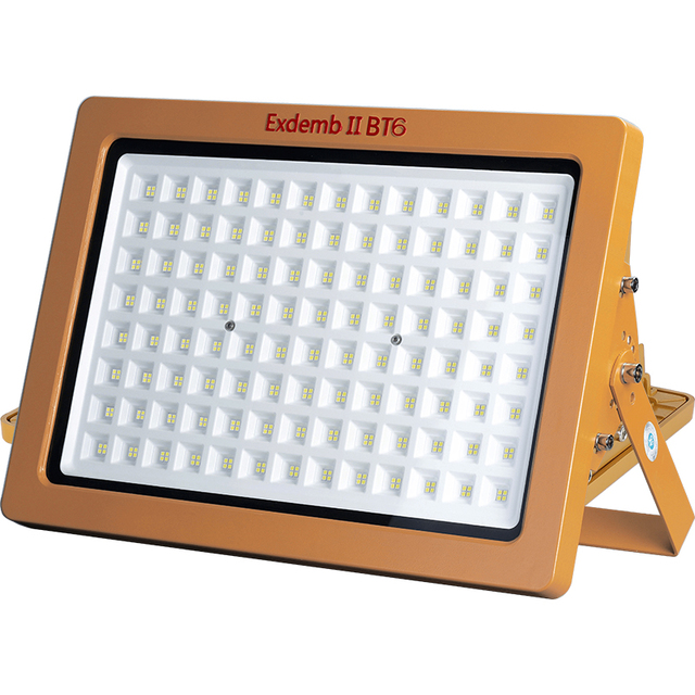 Explosion Proof LED Flood Lights 100 Watt IP66 Aluminum Zone1 Atex 6000-6500K