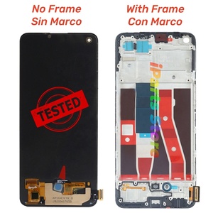IPARTS Pantalla de Repuesto Nueva para <span class=keywords><strong>OPPO</strong></span> Reno5 <span class=keywords><strong>Lite</strong></span> 4G CPH2205 AMOLED Táctil con Marco Frontal Original - Product Image 3