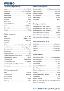 150kw Aardgas Generator Set 6Ctaa Biogas Genset 160kw Industriële Generator 170kva Lpg Generator 150kva Stille Type