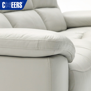 <span class=keywords><strong>MANWAH</strong></span>-sofá reclinable de cuero para sala de estar, moderno, 3 asientos, Manual, oferta - Product Image 6