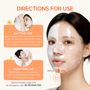 <span class=keywords><strong>LANBENA</strong></span>-<span class=keywords><strong>Mascarilla</strong></span> facial de colágeno para blanquear la piel, máscara facial antienvejecimiento, soporte Oem - Product Image 6