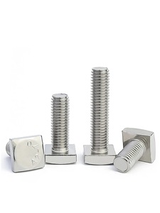 Tornillos de Cabeza Cuadrada con Ranura en T de Acero Inoxidable 304 de Fábrica Bibo Yaente, Tornillos de Cabeza T para Sistema de Montaje Solar M4-M12 - Product Image 2