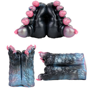 Geeba 973.5G Super Zachte Siliconen Fetisj Grote Voeten Sex Speelgoed Mannelijke Masturbator Seksspeeltje Zak <span class=keywords><strong>Pussy</strong></span> Masturbator Seksspeeltje Voor Man - Product Image 1