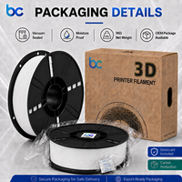 Filament d'imprimante 3D Becreative High Speed Ultra Soft TPU 85A 1,75 mm 1 kg 0,02 mm Matériau flexible pour Bambu Lab AMS 190-230