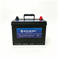 Batterie de voiture au plomb-acide Kojean N50R 12V 50Ah 450A CCA sans entretien JIS 48D26R borne positive droite