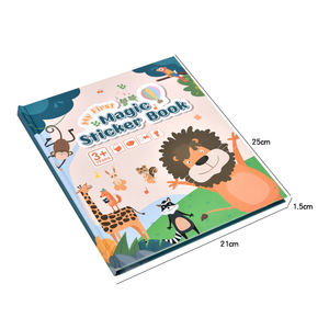 Enfants apprentissage précoce magie autocollant gelée livre magnétique Animal trafic activité autocollant occupé livre jouet éducatif pour les enfants - Product Image 3