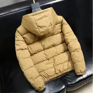 Piumino da <span class=keywords><strong>uomo</strong></span> <span class=keywords><strong>cappotto</strong></span> di alta qualità <span class=keywords><strong>con</strong></span> ampio <span class=keywords><strong>collo</strong></span> di <span class=keywords><strong>pelliccia</strong></span>, giacca invernale da <span class=keywords><strong>uomo</strong></span> originale - Product Image 3