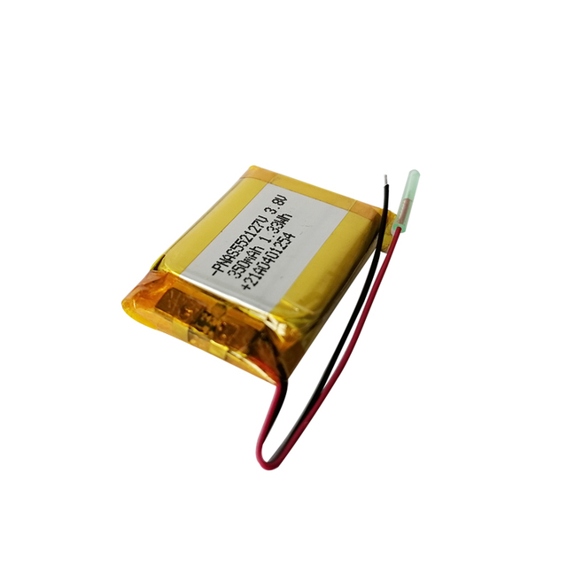 BIS Certification PNAS 552127 3.8V 3.85V 4.35V 4.4V 4.45V 350mAh High Voltage Lithium Battery for Electronic Devices