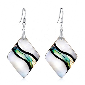 ยุโรปและสหรัฐอเมริกาจำหน่ายต่างหูเพชรดีไซน์สร้างสรรค์ ซีรีส์เปลือกหอย ต่างหูคุณภาพสูง - Product Image 6