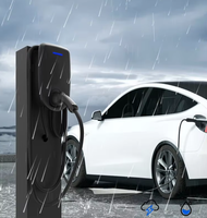 Nuevo Cargador de Coche Eléctrico de Pared de 7kW 32A con Corriente Ajustable, Estación de Carga EV con WiFi y APP Eway EW08