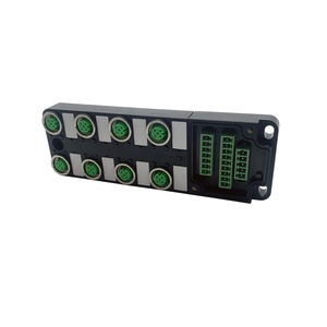 Boîtier de distribution bibo M12 8 voies 24V PNP NPN avec bornes pour système de distribution de capteurs - Product Image 3