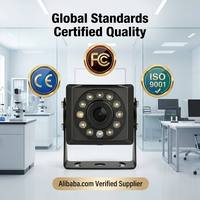 Cámara de Reversa AHD Starlight XY-FS360 720P, 11 LED IR, IP67 Impermeable, Aleación de Aluminio, para Camiones, Autobuses y Automóviles, 12-24V, 2 Años de Garantía