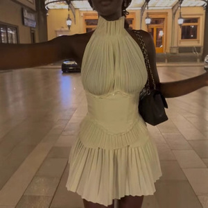 Nouvelle Collection Été : Jupe Courte Taille Haute Style Hepburn Français, Modèle Gâteau Haut de Gamme pour Femme, Tendance Européenne et Américaine - Product Image 4