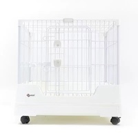 Cage à lapins extra-large en métal massif, maison de luxe pour cochon d'Inde, anti-éclaboussures, anti-urine, enclos d'élevage