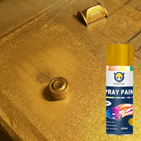 GORVIA P401G Haute Performance 400ml # Peinture aérosol chromée pour voiture à séchage rapide 35