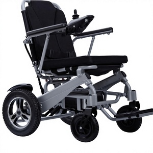 Kursi Roda Listrik Lipat Ringan Merek CT Grosir, Peralatan Rehabilitasi Elektronik untuk Penyandang Disabilitas - Product Image 1