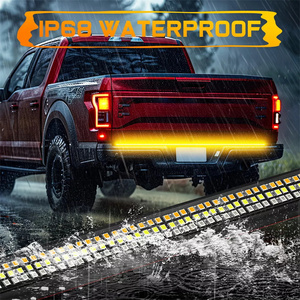 Barra <span class=keywords><strong>de</strong></span> Luces LED Trasera <span class=keywords><strong>de</strong></span> 48 Pulgadas para Puerta Trasera, Intermitentes Rojas <span class=keywords><strong>de</strong></span> 12V para Camionetas Todoterreno, Remolques y Tractores - Product Image 4