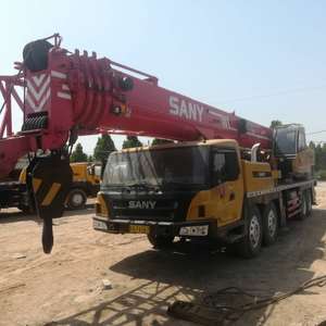 Grue sur camion Sany 75T d'occasion de haute qualité, système hydraulique durable, levage stable pour projets de construction - Product Image 1