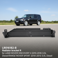 Support de radiateur LR016182-B R pour LAND ROVER DISCOVERY 4 2010-2016 3.0L Diesel/RANGE ROVER SPORT 2010-2013 3.0L Diesel