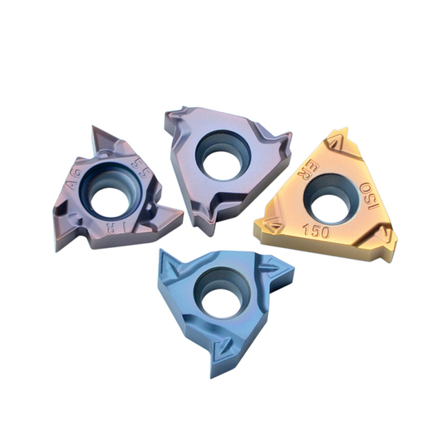 MDBT CNC Threading Inserts 16IR/EL 1.3 for Steel/Stainless Steel PVD CVD Coated Carbide
