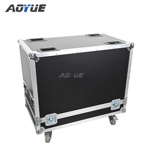 Enceinte portable passive d'extérieur 15 pouces, haut-parleur coaxial haut de gamme pour scène, enceinte de sol PA avec flight case - Product Image 5