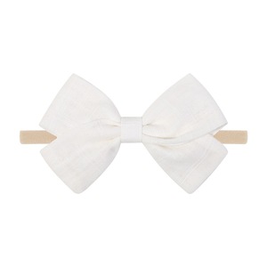 FanYue per bambini <span class=keywords><strong>fascia</strong></span> per <span class=keywords><strong>capelli</strong></span> in cotone e lino <span class=keywords><strong>fascia</strong></span> per <span class=keywords><strong>capelli</strong></span> in Nylon morbida senza cuciture 2024 - Product Image 6